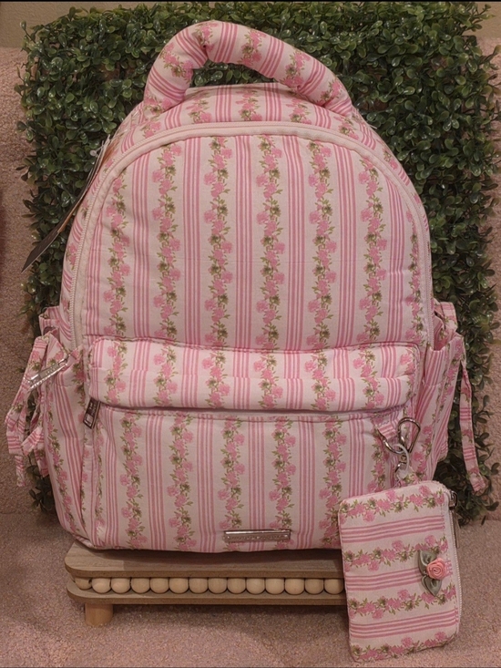 Handbags - Mini Pink Floral Backpack by Madden Girl. Love Shack Fancy Inspired. NWT